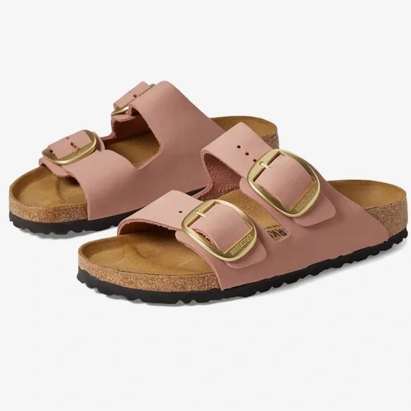 Birkenstock
Arizona Big Buckle-Nubuck Leather
$170 37 US 6-6.5 
Old Rose Nubuck - Picture 5 of 16